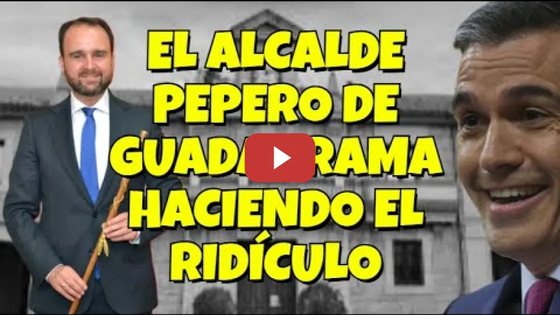Embedded thumbnail for Otro Alcalde del PP (Guadarrama) hace el Ridículo contando el Tasazo de Basuras