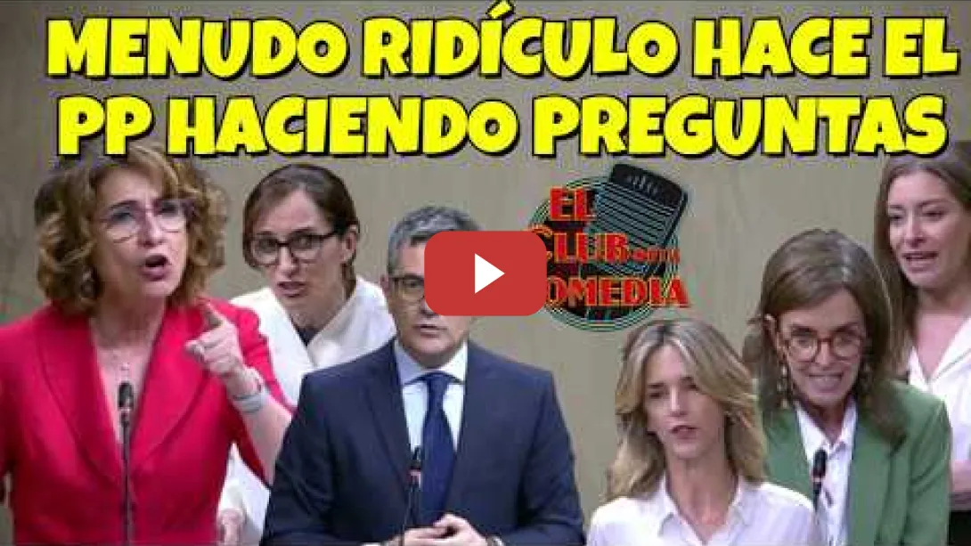 Embedded thumbnail for Las preguntas ridículas del PP, hacen del pleno un verdadero cachondeo