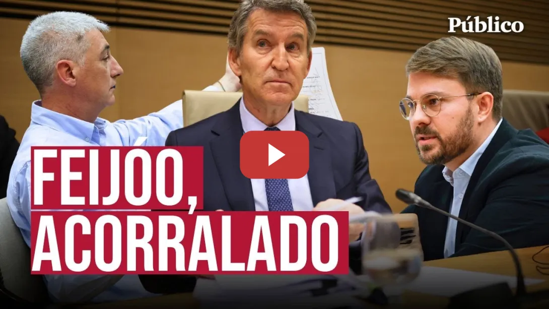Embedded thumbnail for COMPROMÍS, BILDU, PODEMOS y SUMAR acorralan a FEIJÓO en la comisión de la DANA: "¡Ya está bien!"