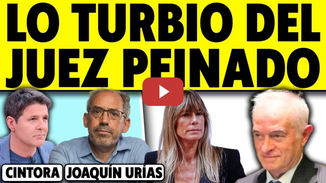 Embedded thumbnail for UN JURISTA DESTAPA AL JUEZ PEINADO Y SUS MANIOBRAS