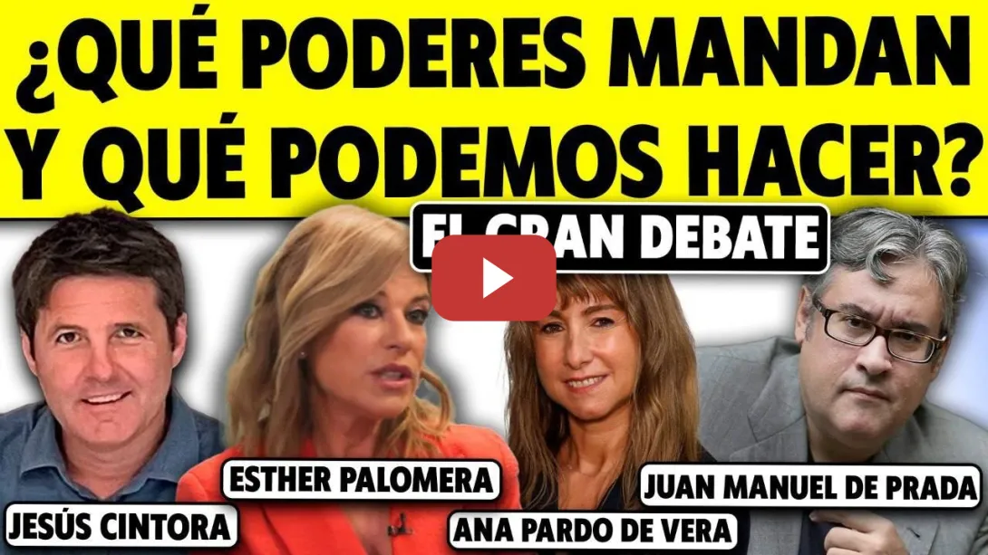 Embedded thumbnail for ¿CÓMO FRENAR A LA ULTRADERECHA? AYUSO, MEDIOS, JUECES CARCAS ¿QUÉ ESTÁ PASANDO? GRAN DEBATE A CUATRO