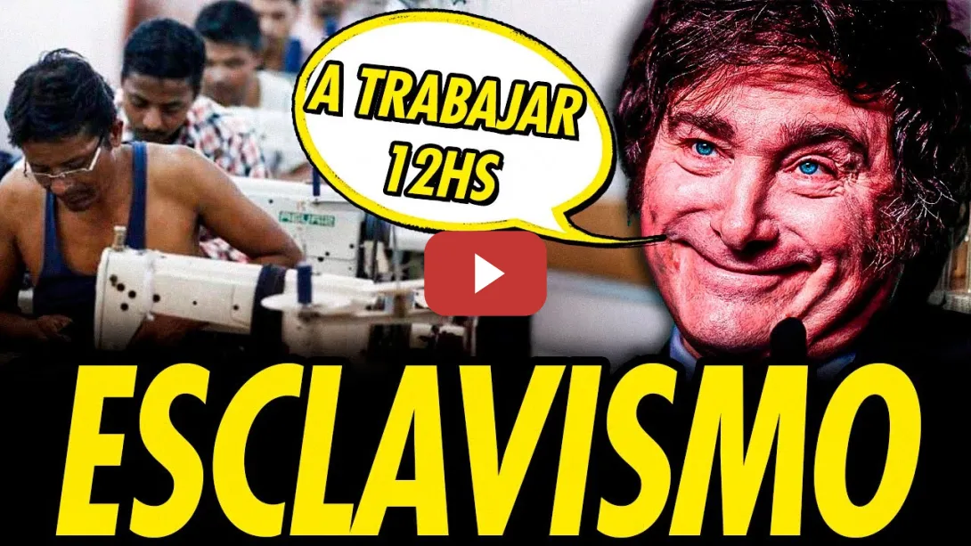 Embedded thumbnail for CRISIS EN ARGENTINA: JORNADA LABORAL DE 12 HORAS DIARIAS, SALARIOS BAJOS Y ¿MÁS DEUDAS?