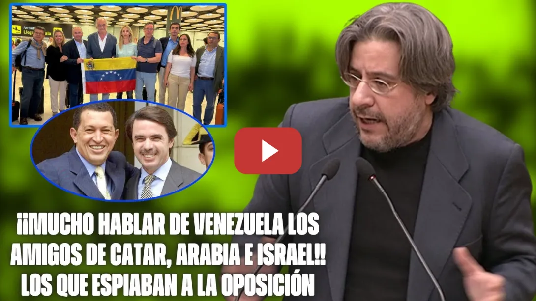 Embedded thumbnail for ¡¡CALLAN con el GOLFO del EMÉRITO e ISRAEL!! 💥Montejo DESTAPA la HIPOCRESÍA del PP con VENEZUELA!!