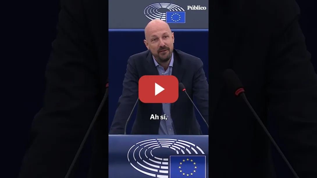 Embedded thumbnail for Un eurodiputado recrimina a von der Leyen su posicionamiento frente al genocidio en Palestina