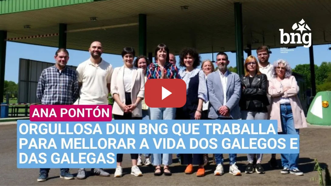 Embedded thumbnail for Ana Pontón: «Orgullosa dun BNG que traballa para mellorar a vida dos galegos e das galegas»