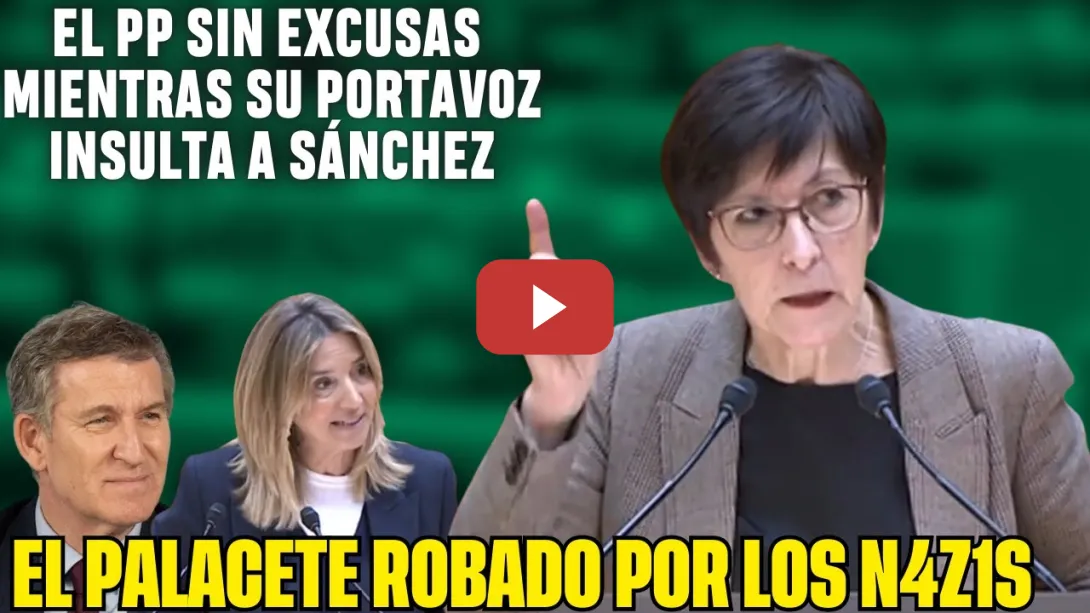 Embedded thumbnail for El PNV DESMONTA los LLORIQUEOS del PP por el &quot;PALACETE&quot; ¡ROBADO por los N4Z1S!⚡INSULTAN a SÁNCHEZ