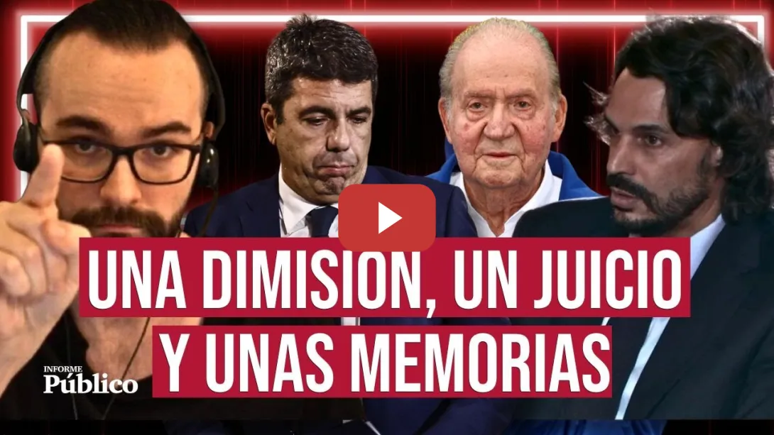 Embedded thumbnail for Del juicio al FISCAL a la dimisión de MAZÓN: analizamos las NOTICIAS de la semana