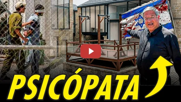 Embedded thumbnail for BEN GVIR QUIERE PONER PALCOS Y CÁMARAS PARA SEGUIR LA HORCA A PALESTINOS EN DIRECTO