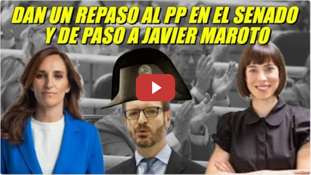 Embedded thumbnail for Diana Morant y Mónica García, dan un repaso al PP en un Senado Manipulado ‐ Hecho con Clipchamp