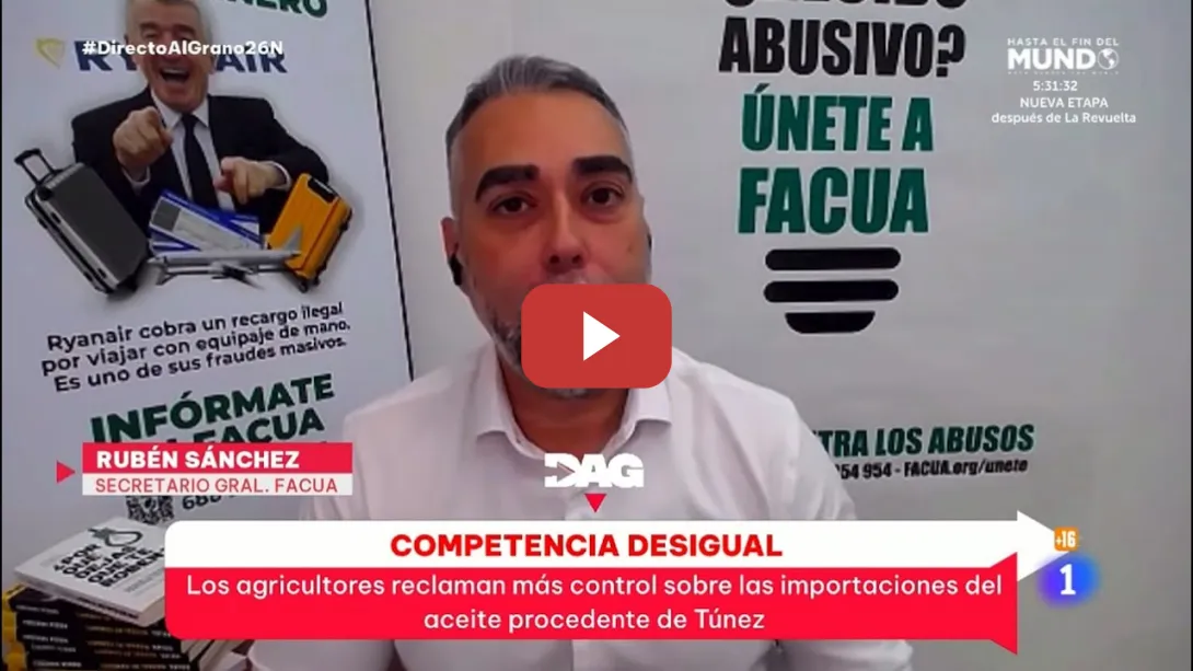 Embedded thumbnail for FRAUDES EN EL ACEITE DE OLIVA: ¿Dónde acaba el aceite de Túnez?