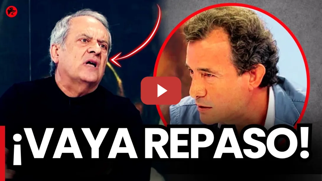 Embedded thumbnail for Javier Aroca pone en su sitio a periodista de derecha tras sus barbaridades en TVE