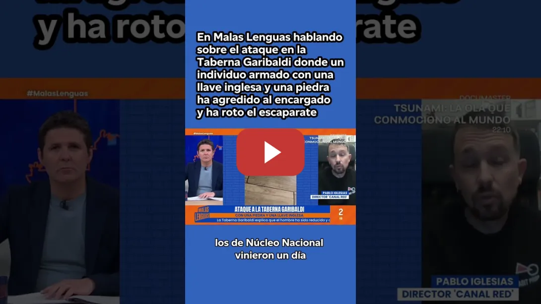 Embedded thumbnail for PROSIONISTA ATACA TABERNA GARIBALDI