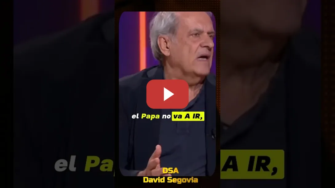 Embedded thumbnail for Javier Aroca, Vito Quiles al Papa no va, va donde se respira progresismo.
