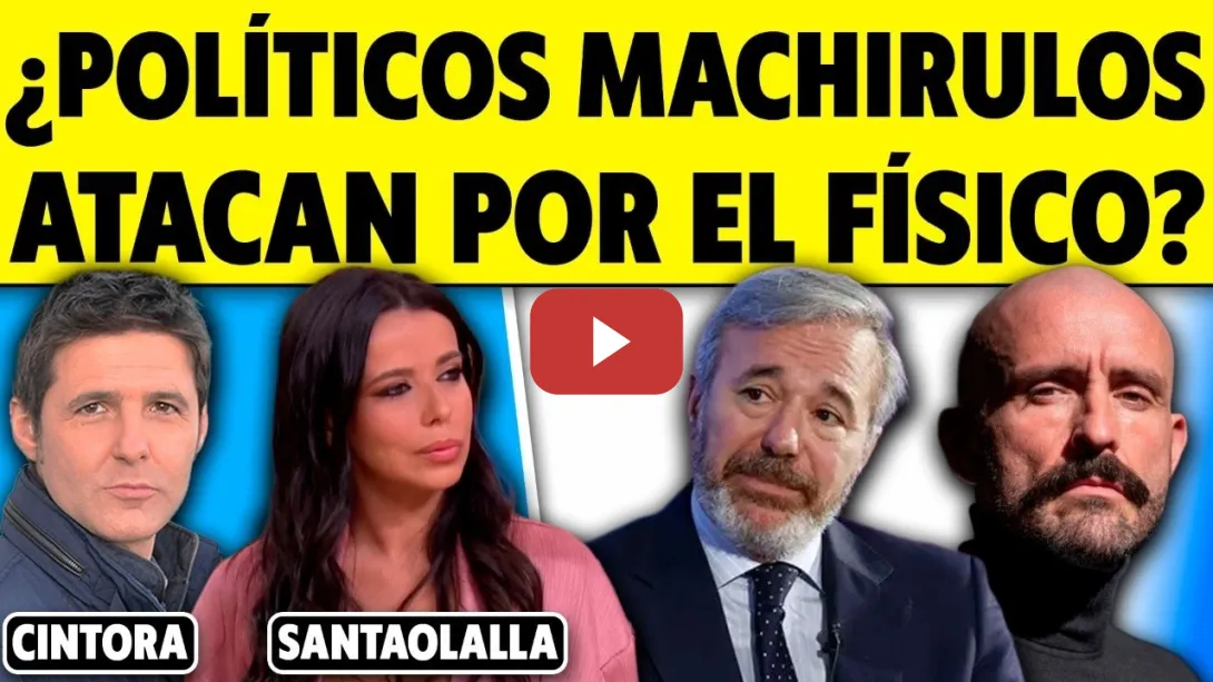 Embedded thumbnail for ¿POLÍTICOS MACHIRULOS ATACAN POR EL FÍSICO? "ES EXTREMA DERECHA CASPOSA"