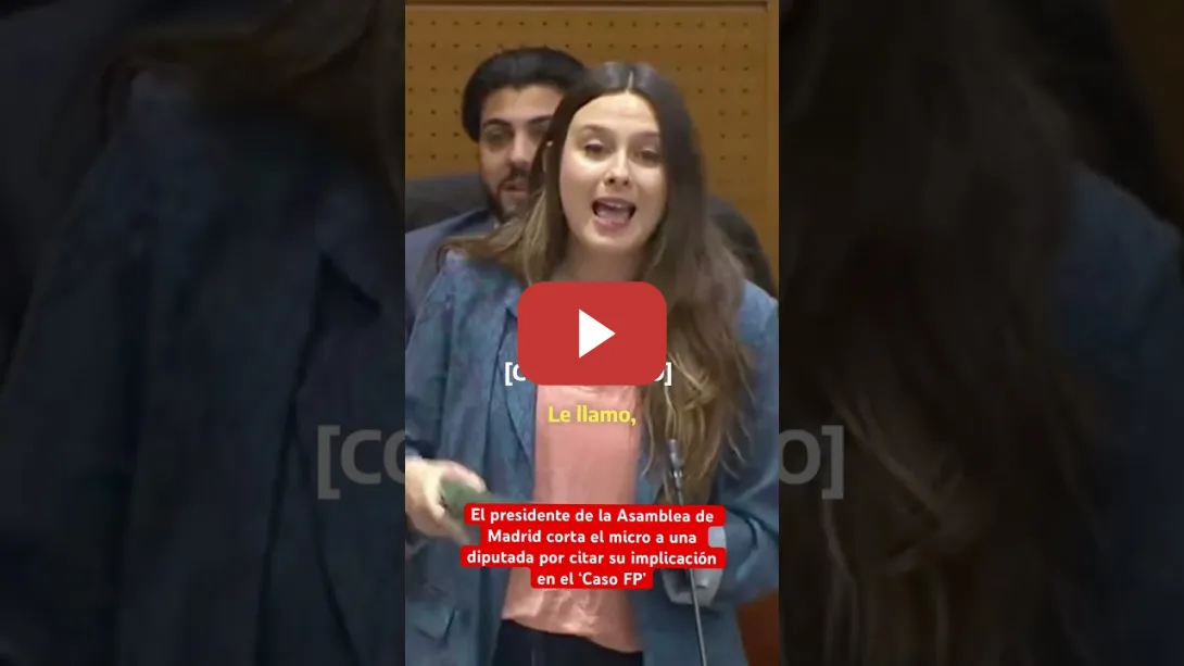 Embedded thumbnail for El 3 de AYUSO corta el MICRO a una DIPUTADA al citar su IMPLICACIÓN en un caso de CORRUPCIÓN