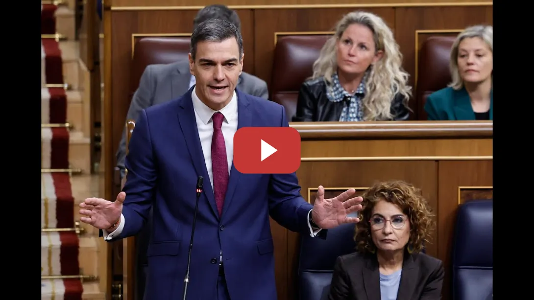 Embedded thumbnail for Sánchez, a Feijóo: &quot;Pretende mantenerse tapando la negligencia de Mazón, lamentable&quot;