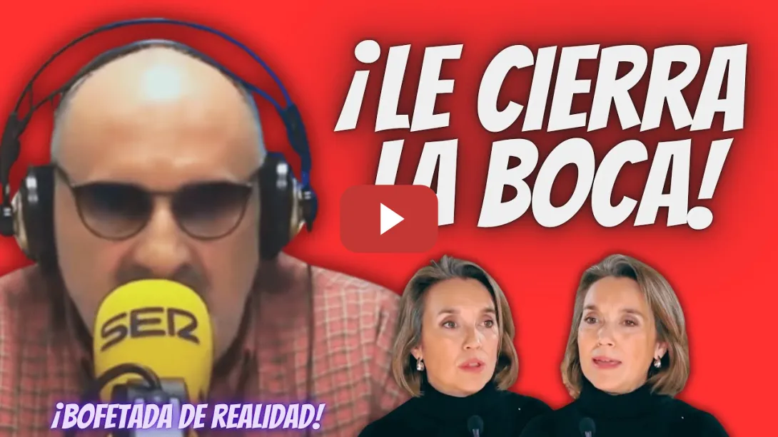 Embedded thumbnail for “BOFETADA en la CARA” de Antón Losada a Cuca Gamarra - ¡HAY que PROBAR los HECHOS!