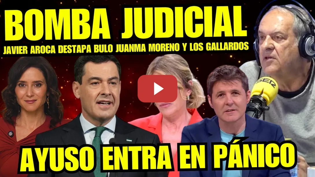 Embedded thumbnail for JAVIER AROCA TUMBA BULO DE JUANMA MORENO Y MARTA GÓMEZ “ES UNA CHAPUZA QUE LA PAGARÁ ANTE EL JUEZ”