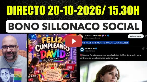 Embedded thumbnail for Directo 20 Octubre de 2026/ 15.30h. Mónica Sillón Térmica. CUMPLEAÑOOOOSSS.