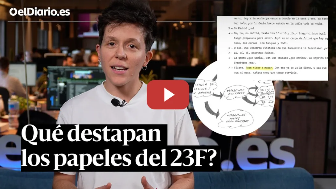 Embedded thumbnail for ¿Qué destapan los papeles desclasificados del 23F?