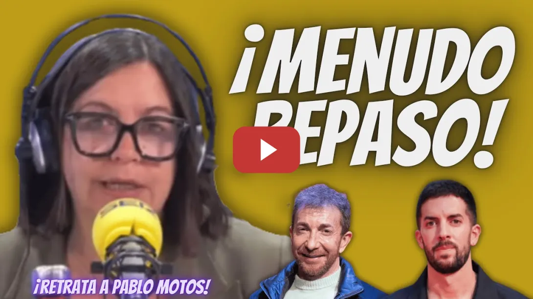 Embedded thumbnail for Àngels Barceló “DESTROZA” a Pablo Motos - ¡Es de MAFIOSOS su ATAQUE a David Broncano!