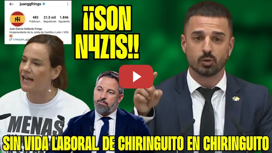 Embedded thumbnail for Santi Rivero REVIENTA a VOX: ¡SON UN CHIRINGUITO! Se JUNTAN con N4Z1S!