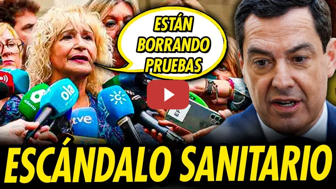 Embedded thumbnail for ESCÁNDALO SANITARIO: EL PP DESTRUYE PRUEBAS EN ANDALUCÍA