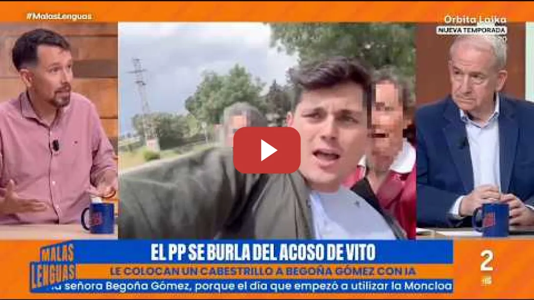 Embedded thumbnail for ¿Por qué el gobierno y el PSOE no hacen nada contra Vito Quiles?