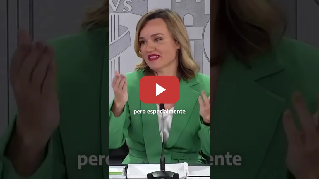 Embedded thumbnail for La despedida de Pilar Alegría como ministra: "Me voy con el corazón lleno, repleta de orgullo"