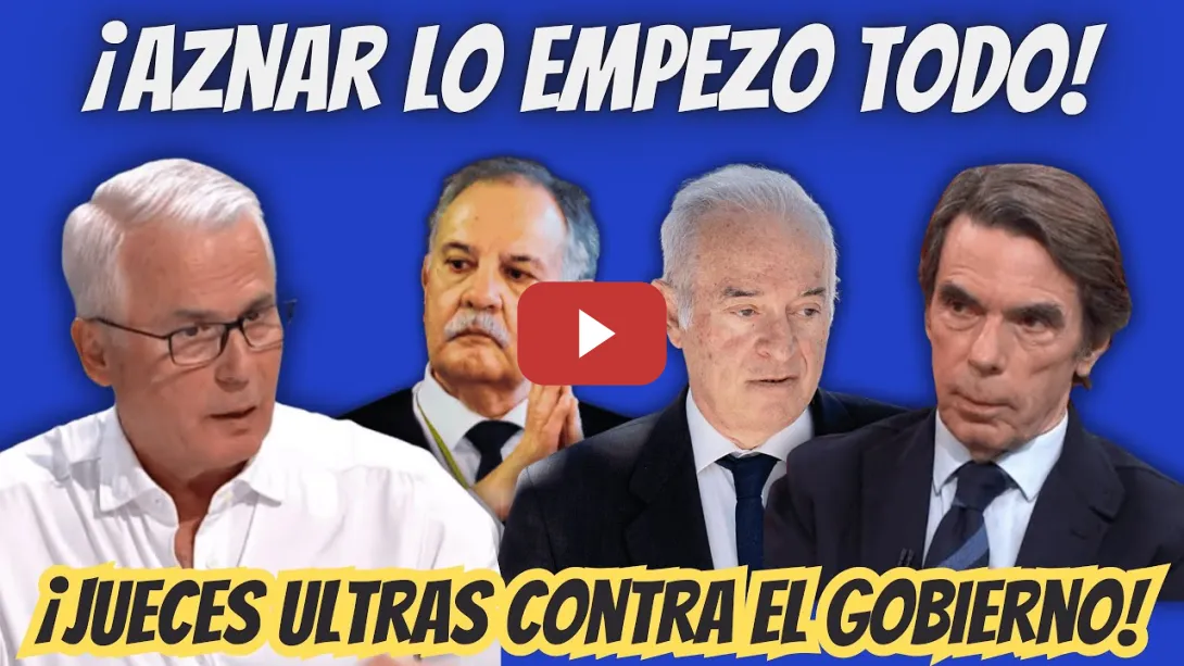 Embedded thumbnail for Baltasar Garzón: Los BULOS EMPEZARON con Aznar  - JUECES  contra el GOBIERNO
