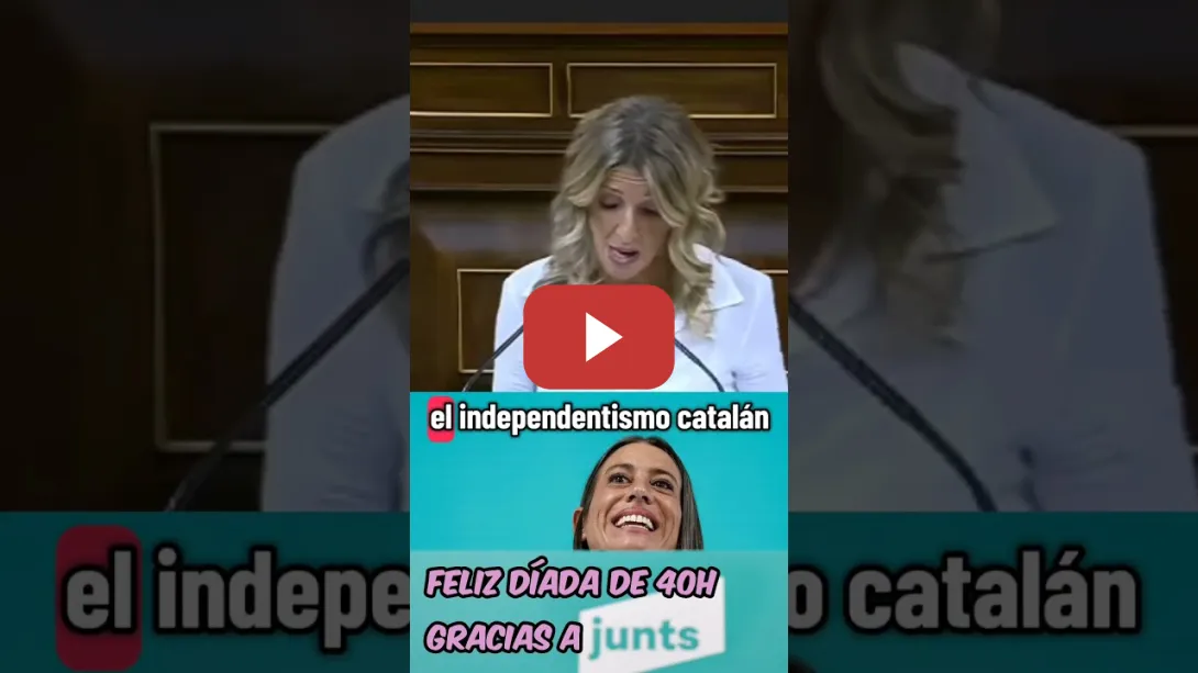 Embedded thumbnail for Junts SE VENDE A LA PATRONAL ESPAÑOLA para no reducir la jornada laboral a 37 horas
