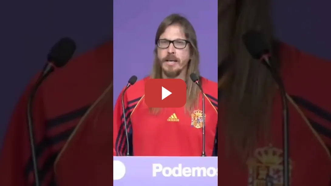 Embedded thumbnail for Podemos celebra el éxito de la selección española de fútbol y la humillación a Donald Trump