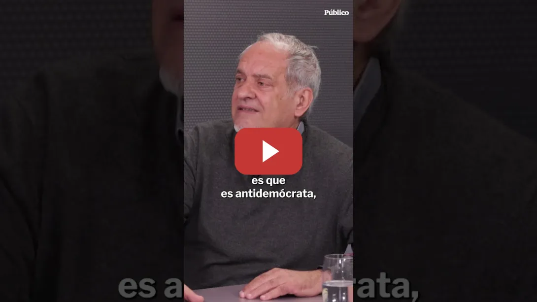 Embedded thumbnail for Javier Aroca: &quot;Hay una revolución de la derecha que no acepta las reglas de la democracia&quot;