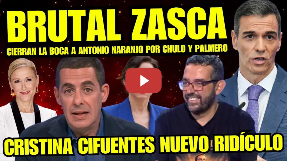 Embedded thumbnail for ¡BRUTAL! PACO ÁLVAREZ DELATA A ANTONIO NARANJO POR PALMERO DE AYUSO "QUE BIEN PAGAN EN TELEAYUSO"