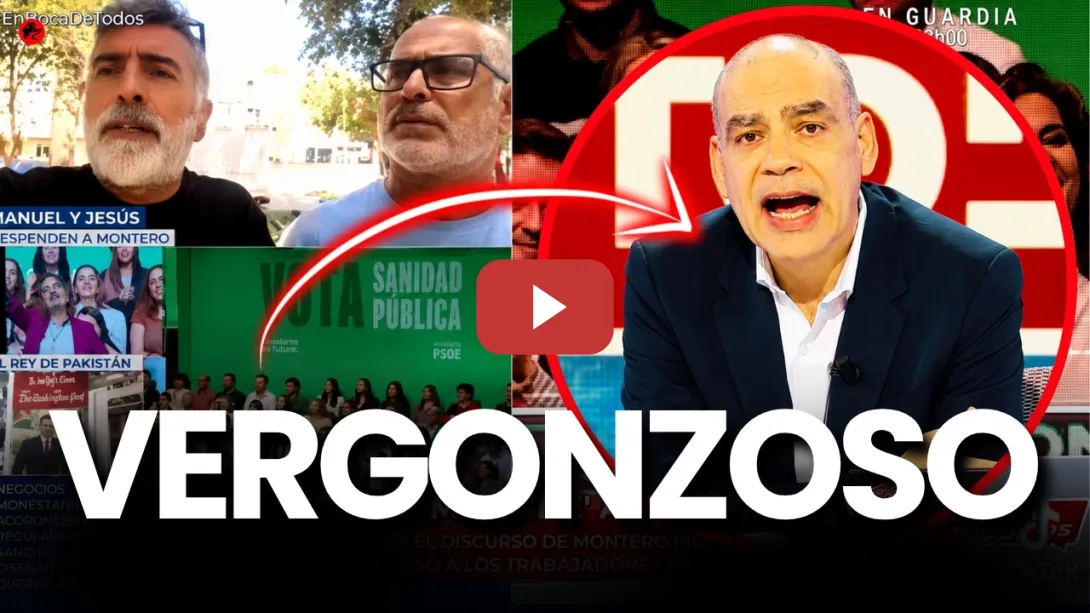 Embedded thumbnail for DOS TRABAJADORES se ENFRENTAN a NACHO ABAD en DIRECTO... y pasa esto