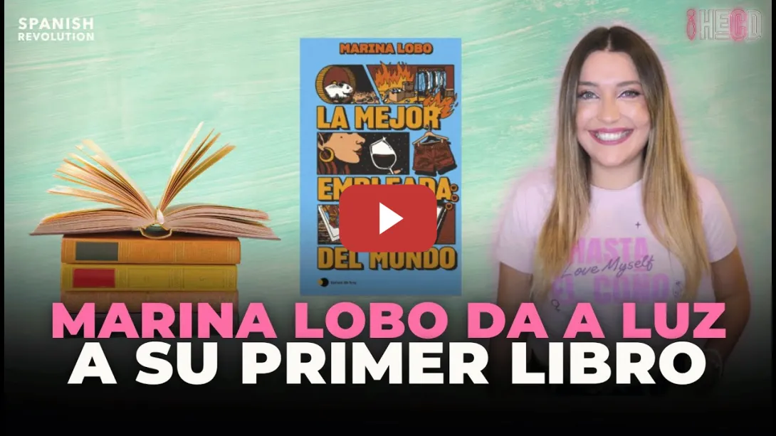 Embedded thumbnail for Marina Lobo ha dado a luz a SU PRIMER LIBRO