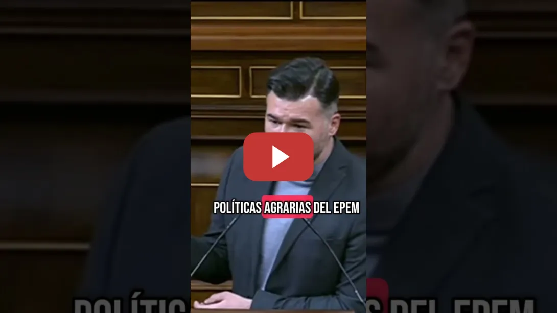 Embedded thumbnail for Gabriel Rufián da un repaso a los TRUMPISTAS de VOX