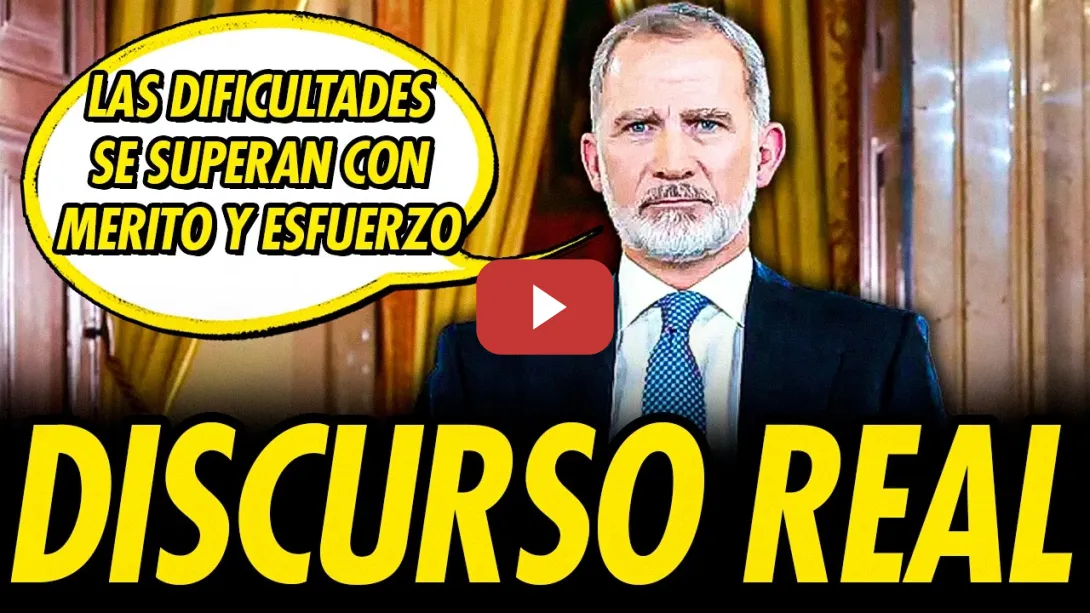Embedded thumbnail for EL DISCURSO DEL REY NO GUSTA NI A LA IZQUIERDA NI A LA ULTRADERECHA