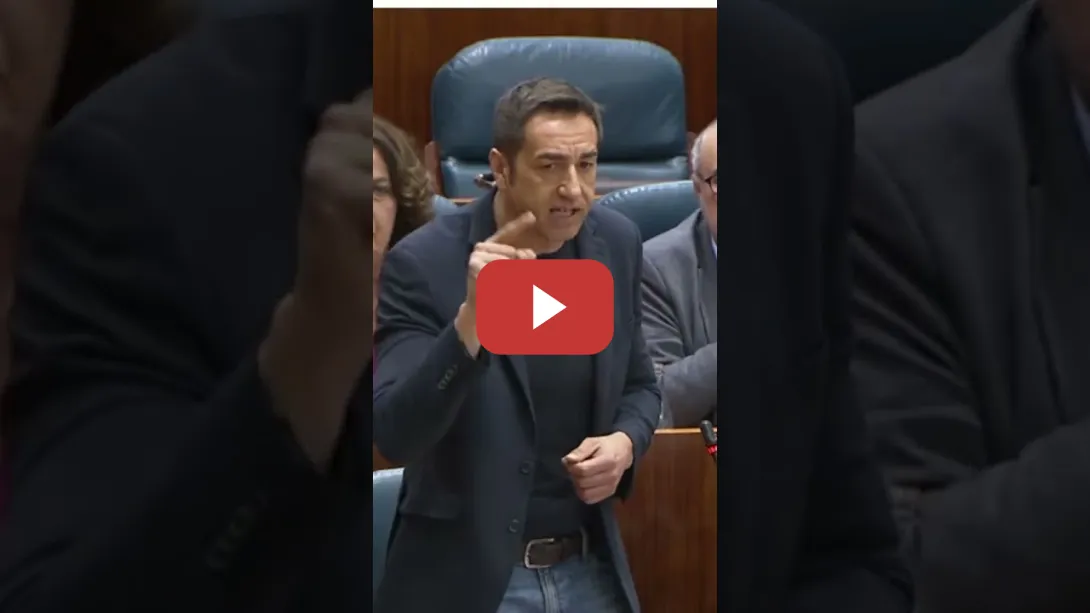 Embedded thumbnail for Emilio Delgado y la falsa libertad del PP de Ayuso