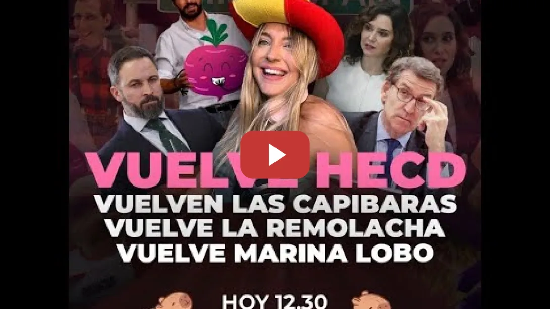 Embedded thumbnail for HECD! 569 | ¡Marina Lobo está de regreso! ¡Primer programa de la temporada!