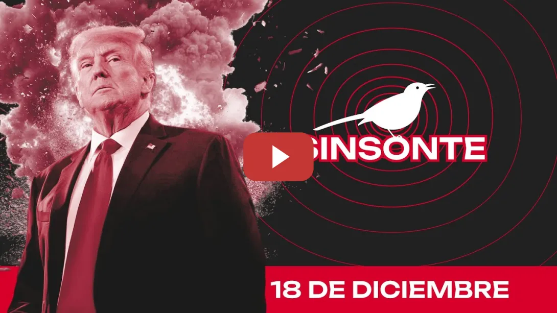 Embedded thumbnail for Trump, the Joker / Las megacárceles vacías de García Luna | SINSONTE 18 de diciembre de 2025 1x54