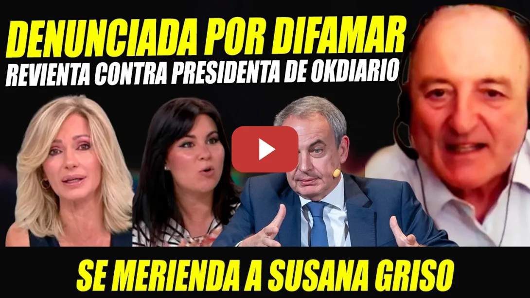 Embedded thumbnail for MIGUEL SEBASTIÁN DENUNCIA A PILAR LOSANTOS POR DIFAMAR CONTRA ÉL POR JOYAS ZAPATERO Y CHAT PRIVADO