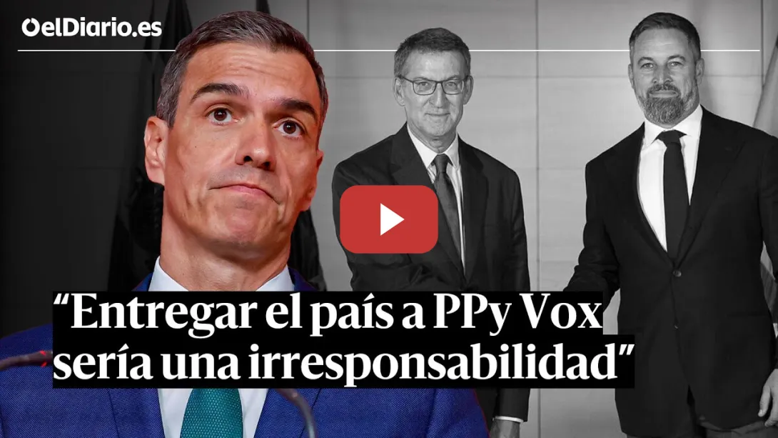 Embedded thumbnail for La REACCIÓN de SÁNCHEZ tras la entrega del acta de DIPUTADO de SANTOS CERDÁN por el &#039;caso Koldo&#039;