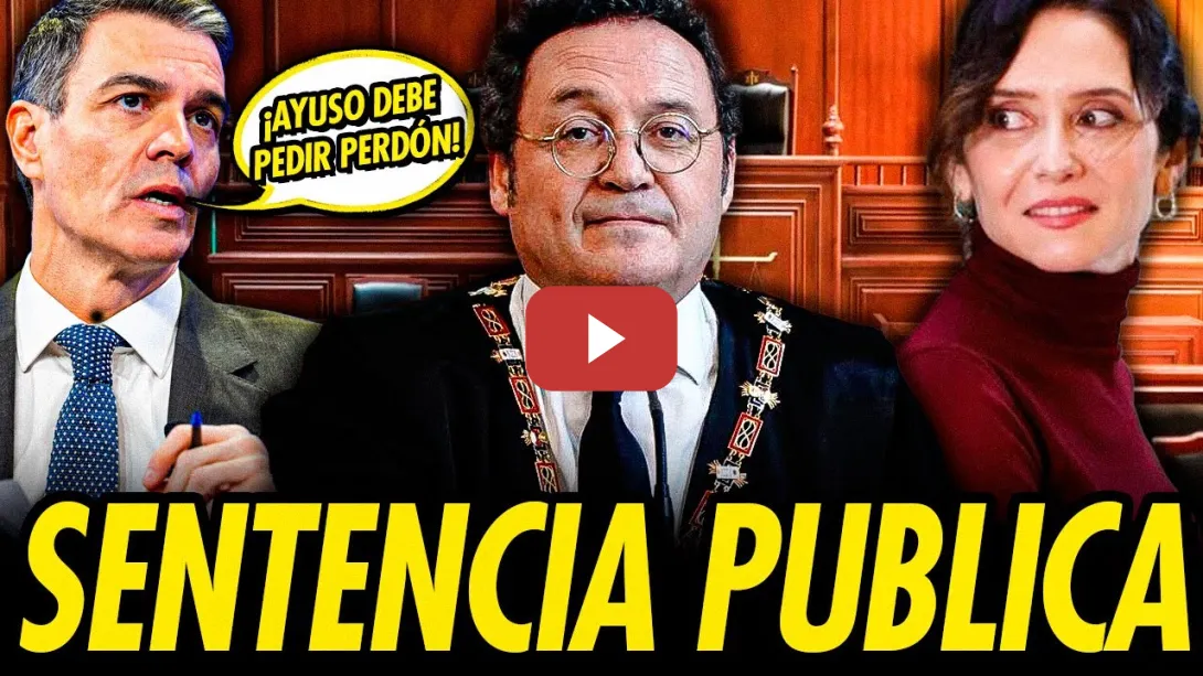 Embedded thumbnail for TERREMOTO POLÍTICO: SE PUBLICA LA SENTENCIA AL FISCAL GENERAL DEL ESTADO