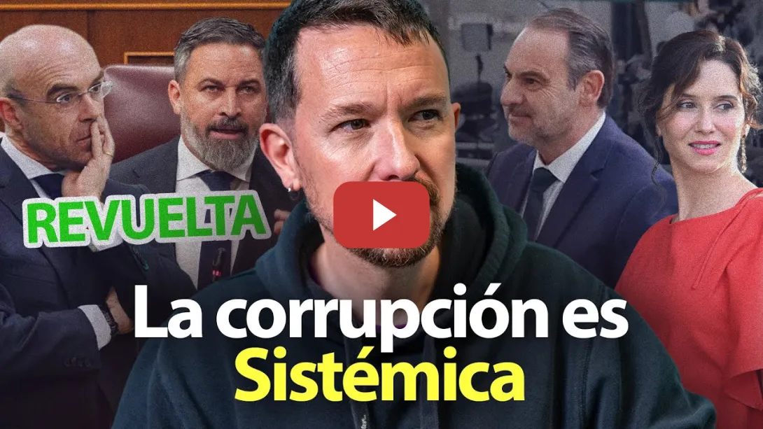 Embedded thumbnail for REPASO sobre la CORRUPCIÓN en PP-PSOE-VOX y lo QUE HAY QUE HACER