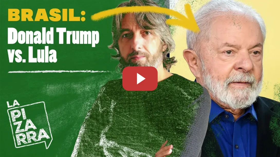 Embedded thumbnail for EEUU vs BRASIL: Qué hay detrás de la GUERRA COMERCIAL de TRUMP contra LULA | LA PIZARRA