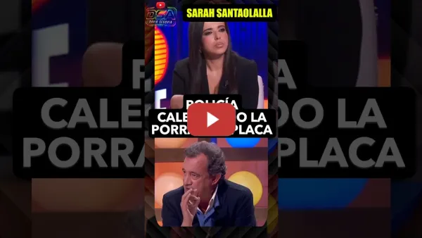 Embedded thumbnail for Sarah Santaolalla, la policía está calentando la porra y la placa para cuando gobiernen PP Y Vox