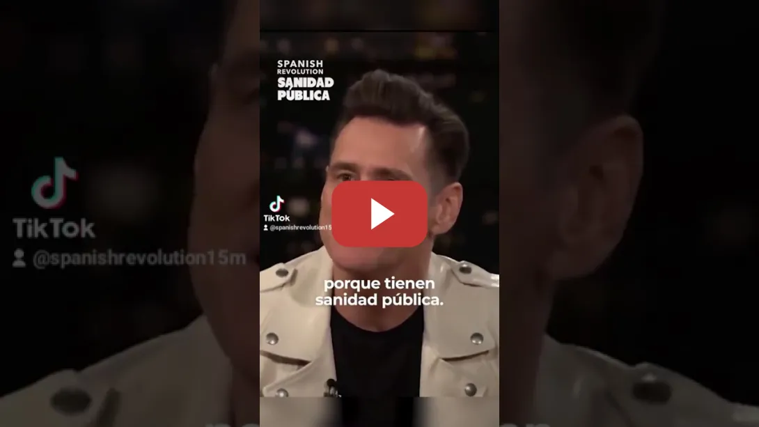 Embedded thumbnail for Jim Carrey y la sanidad pública