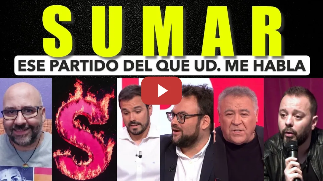 Embedded thumbnail for Los que auparon a Sumar ahora no se responsabilizan de su implosión, ese partido del que UD me habla