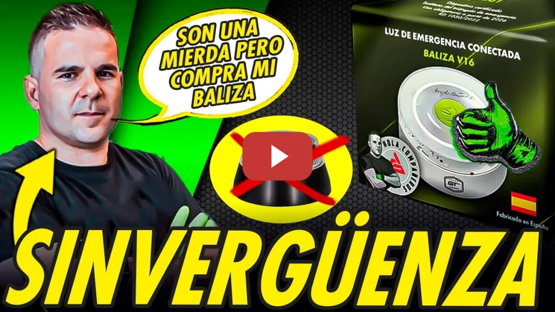 Embedded thumbnail for ÁNGEL GAITÁN CRITICA LAS BALIZAS V16 Y ADITIVOS, PERO LAS VENDE CON SOBREPRECIO